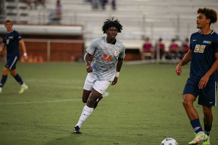 Kome Obogu Virginia Cavaliers men's soccer